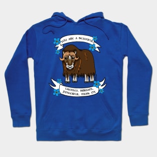 Beautiful Musk Ox Hoodie